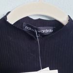 Naked Wardrobe  Black Snatched & Sexy Sleeveless Minidress Photo 4