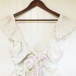 Show Me Your Mumu Zoey White Sequin Cutout Mini Dress Iridescent XL X-Large New Photo 9