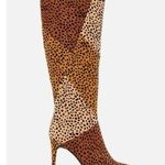 JustFab Steal My Heart Animal print High Heel Boot Size 9 NWOB Photo 1