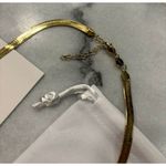 Jennifer Zeuner  14K IP Gold Plated Hamilton Herringbone Necklace Photo 1