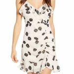 All in Favor white black floral dress Photo 0