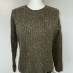 Abercrombie & Fitch Vintage Olive Ribbed Crewneck Sweater Reliable Goods Photo 1