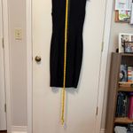 Calvin Klein Black Belted Midi Dress Photo 9