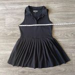 Forever 21  black v-neck polo tennis mini dress - large Photo 3