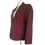 Pendleton Buffalo Check Wool Single Breasted Blazer Size 12 Photo 2