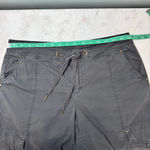 Lucy Gray Cargo Pants Size L Convertible to Capri Roll Tab Size L Photo 5
