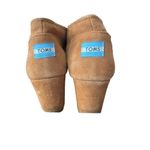 Toms  300512 Desert Suede Wedges Bootie Shoes Ankle Size 9 Photo 3