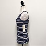 Wishful park Ribbed Stripe Key Hole Sleeveless Tank NWT Juniors Small Racerback Photo 3