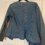 J Jill blazer jacket Size 8 Blue Photo 3