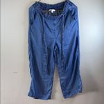 LC Lauren Conrad  Blue Wide Leg Pants Photo 3