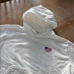 Parke Hooded Sweatshirt White Size L Photo 5