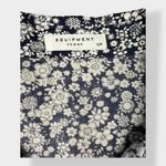 Equipment  Femme 100% Cotton floral Button up top size‎ S Photo 3