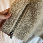 Elizabeth and James Sherpa Shearling Zip Up Teddy Bomber Jacket Photo 6