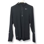 Nike  Element Half-Zip Long Sleeve Navy Running Athletic Top Photo 2