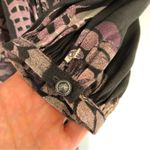 Free People  Womens Long Sleeve Plunge Neckline Double Slit Maxi Dress Size XS Photo 6