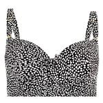 Smart & Sexy Women's  Longline Underwire Bikini Swim Top 36D (Pearl Dot) Photo 8