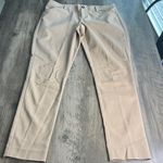 Ralph Lauren Cream Straight Leg Trousers With Pocket Detail Photo 2