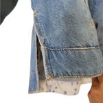 Pilcro  Slouchy Trucker Denim Jacket Boho Grunge Oversized Size Small Photo 4