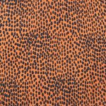 J.Crew Sweater Womens Large Orange Blue Cheetah Leopard Teddie Academia Preppy Photo 3