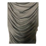 White House | Black Market  Women's 12 Ruched Sheer Sleeve Bodycon Dress Black NWT Photo 2