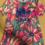 Adidas floral tee Multiple Size M Photo 0