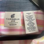 Caribbean Joe & Company  women’s button down pink/yellow/purple size 2x Photo 5