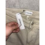 the drop kori jeans wide leg nwt raw hem fray 29 Beige Tan Photo 2