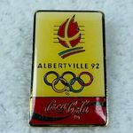 Coca-Cola Albertville France 1992 Winter Olympics Tie Tack Lapel Pin Vintage Photo 4