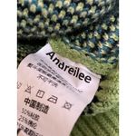 Andreilee Womens Green Dinosaur Print Button Pocket Oversized Cardigan Sweater L Size 8 Photo 2