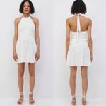 NWT Jonathan Simkhai Bea Gauze Mini Dress Size 8 Photo 1