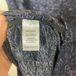 Charming Charlie Navy Blue Cowl Neck Fitted Midi Sweater Dress Size XL Photo 8