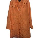 Pendleton  Long Bright Orange Raincoat Photo 0