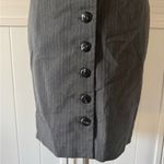Love Culture  Y2K Grey Buttoned Office Skirt Photo 2