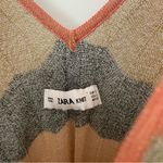 ZARA ‎ Knit Beach Dress Long Maxi Multicolor Striped Cover Up Size Small Photo 4