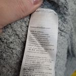 Calvin Klein  Jeans Gray and White‎ Knit Sweater Size Large Photo 4