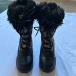 Cougar Canada Faux Fur Quilted Winter Boots Gold Size 6 Photo 6