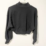 Spiritual Gangster  Size XS Black Mock Neck Long Sleeve Sweatshirt Pullover Top Photo 4