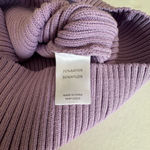 Michael Costello NWT  X Revolve Amari Ribbed dress light purple medium Photo 12