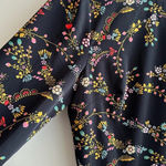 Loft Flower Garland Flare Dress, Size 10, NWT Photo 4