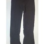 PINK - Victoria's Secret Y2K  Black Maroon Sequin Flared Yoga Pants Photo 0