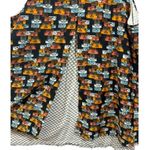 Anthropologie Porridge Suitcase Print Layered Split Back Tank Top S Black Photo 9