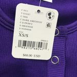 Free People Movement  Bailout Long Sleeve Layer in Dark Amethyst size XS NWT Photo 3