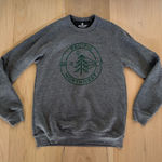 Sweet Pea Gray Sweatshirt Pacific Northwest Size Medium NWOT Photo 0