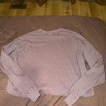 Set Active  Waffle Cropped Long Sleeve Photo 2