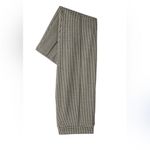 Nine West Womens Relaxed Crop Pull-On Pants Large Camel Black Houndstooth New Photo 2