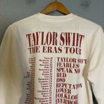 Taylor Swift  The Eras Tour Reputation Cream‎ Crewneck Sweater Size XS Unisex Photo 6