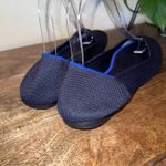 ROTHYS Navy Blue Knit Pointed Toe Ballet Flats Womens Size 8.5 Workwear Casual Photo 3