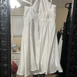 Maniju Elegant White Mini Dress Photo 4