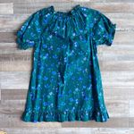 Hill House Home Katherine Emerald Botanical Nap Dress XS Photo 2