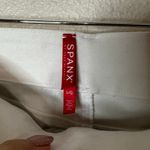 Spanx Stretch Twill Cropped Wide Leg Pant in
Bright White LARGE Photo 6